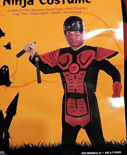 Boys Stealth Ninja Costume Medium 8-10