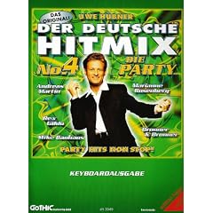 Der Deutsche Hitmix 4 - die Party. Keyboard