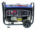 ETQ TG32P12 4,000 Watt 7 HP 207cc 4-Cycle OHV Gas Powered Portable Generator