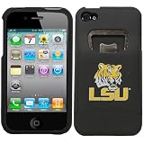 NCAA LSU Tigers Black iPhone 4 Bottle Opener Cover