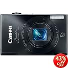 Canon PowerShot ELPH 520 HS 10.1 MP CMOS Digital Camera with 12x Optical Image Stabilized Zoom 28mm Wide-Angle Lens and 1080p Full HD Video Recording, 4GB SD Card Included (Black)