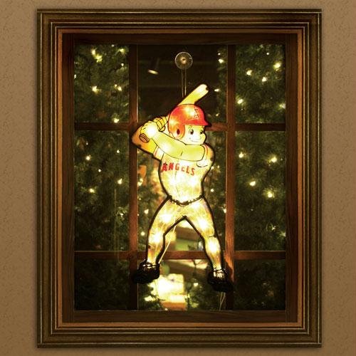 Anaheim Angels Window Light Up Player