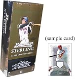 2006 Bowman Sterling Baseball Hobby Box (6 packs per box+ 1 BoxTopper Pack) - Every box contains an average of 12 autographs, 12 rookie cards, and 6 memorabilia cards + the special boxtopper pack with a jersey or autograph!
