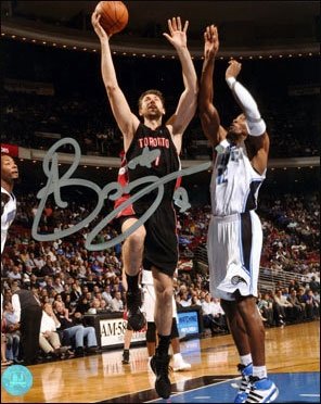 Andrea Bargnani Toronto Raptors Autographed/Hand Signed 8X10 Photo