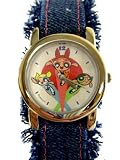 Casual Style – Powerpuff Girls Watch w/ Denim Band