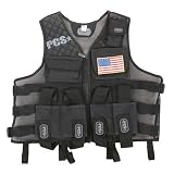 PCS Tactical 140 Combat Vest Paintball Harness - Black