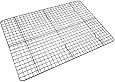 Checkered Chef Cooling Rack - Baking Rack. Stainless Steel Oven and Dishwasher Safe. Fits Half Sheet Cookie Pan
