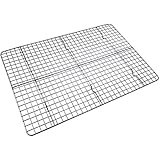 Checkered Chef Cooling Rack - Baking Rack. Stainless Steel Oven and Dishwasher Safe. Fits Half Sheet Cookie Pan