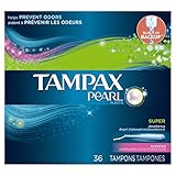 UPC 073010365193 product image for Tampax Pearl Plastic Tampons, Super Absorbency, Scented, 36 Count | upcitemdb.com