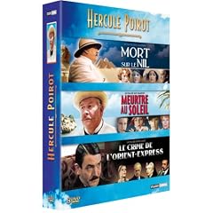 Hercule Poirot - Coffret - Le crime de l'Orient Express + Mort sur le Nil + Meurtre au soleil