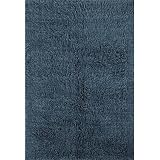 Hellenic Rug Imports, Inc. 3A Flokati 5 x 7 Denim Blue Area Rug