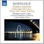Korngold: Violin Concerto / Schauspiel Overture / Much Ado About Nothing