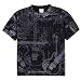 Boys' Short-Sleeve Tech Guitar Tee - Black