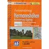 Hikeline Fernwanderweg Hermannsh�hen (Hermannsweg-Eggeweg) ca. 226 km: Unterwegs auf dem Hermannsweg und dem Eggeweg durch den Teutoburger Wald ins Sauerland, 1:35.000, wetterfest