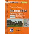 Hikeline Fernwanderweg Hermannsh�hen (Hermannsweg-Eggeweg) ca. 226 km: Unterwegs auf dem Hermannsweg und dem Eggeweg durch den Teutoburger Wald ins Sauerland, 1:35.000, wetterfest