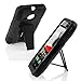 For Alcatel One Touch Evolve 5020T 5020 Cover Case (TSTAND Hybrid Black/Black)