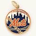 New York Mets Chain Necklace with MLB Team Logo Pendant