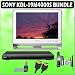 Sony Bravia M-Series KDL-19M4000/S 19-Inch 720p LCD HDTV (Silver) + Sony DVD Player w/ Deluxe Accessory Kit