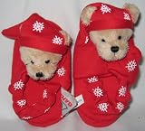 Ganz New Baby's New My 1st Christmas Footsie Rattles - Bear