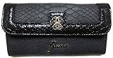 Guess Confession SLG Slim Clutch Wallet, Black