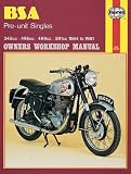 Produkt-Bild: BSA Pre-Unit Singles Owners Workshop Manual, No. 326: 54-61 (Haynes Owners Workshop Manuals)