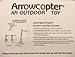 Arrow Copter Rubberband Slingshot Launcher Made in the USA
