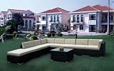 Patio Wicker Funiture 9pcs Gorgeous Couch Set (Free Shipping)