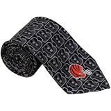 NFL Cincinnati Bengals Silk Team Logo Tie - Black/Charcoal