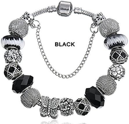 New summer style charm beads fit pandora bracelets for women with a gift bag