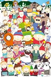 South Park - TV Show Poster (All Characters Collage) (Size: 24" x 36")
