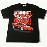 Urban Boundaries - Corvette "Get Revved" Screen Print T-shirt (Sizes M-XXL) - OVERSTOCK