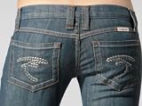 Frankie B. - Frankie B Downtown Icon Wide Leg Jean in Dust Storm