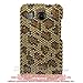 Sparkling Gold Leopard Full Diamond Rhinestone Snap on Hard Skin Shell Cover Case for HTC Inspire 4G Android Phone (AT&T)