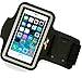 iPhone 5 Armband Fits 5s, 5c and iPod Touch 5 | Sports Band for Running, Jogging, Walking and Gym Workouts | Fits Apple iPhone 5 Cell Phone | 1
