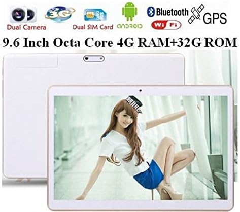 9.6"Tablet Phone with 1280*800 IPS Octa Core RAM 4GB ROM 64GB 8.0MP 3G MTK6592 Dual sim card Phone Call Tablets PC Android 5.1 GPS