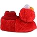 Sesame Street Elmo Little Kids Sock Top Slippers (L (9-10), Smile Red)