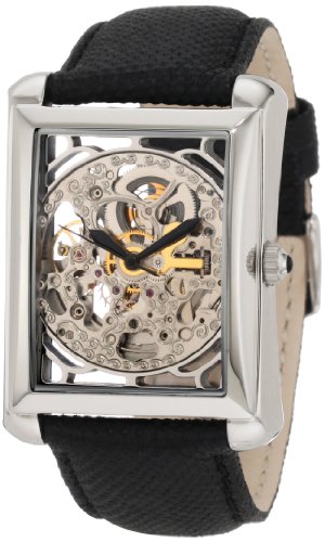 Akribos XXIV Men's AKR426SS Bravura Skeleton Stainless Automatic Watch