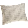 Croscill District Lewis Standard Sham, Ivory