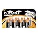 Duracell Coppertops Batteries, C Size, 8-Count Packages (Pack of 2)