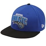NBA New Era Orlando Magic Royal Blue-Black 59FIFTY Flat Bill Fitted Hat (7 5/8)