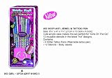 Washable Body Art Tattoo & Skin Jewel Set