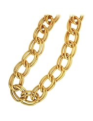 Hip Hop Rapper 1980S Dokey Chain, 48" Long, 1 1/4" Wide. Quality Made in USA!, in Gold