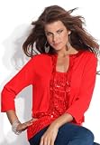 Denim 24/7 Plus Size Sequin Trim Bolero