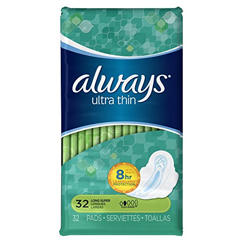 Always | Ultra Serviettes Sanitaires Sac Non Parfume 20Ct 2Ct Avec Ailette Ultra Mince Nuit Serviette Hygienique (4015400494300)