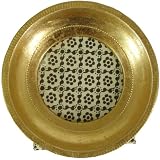 Cavallini Florentine Round Gold Wood Picture Frame, 3by3
