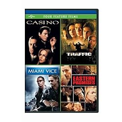 Casino / Traffic / Miami Vice / Eastern Promises Four Feature Films