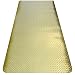 Durable Coporation Metallic Diamond-Dek Runner Industrial Mat, for Dry Floors, Gold
