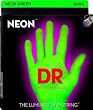 DR Neon HiDef - Medium Green - Super Bass Guitar Strings
