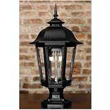 Gas Light America GL1200 Cast Aluminum Natural Gas Light With Triple Inverted Burner On Pedestal Mount
