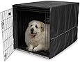 MidWest Black Polyester Crate Cover for 48 Inch Wire Crates, 48 Inches by 30 Inches by 33 Inches